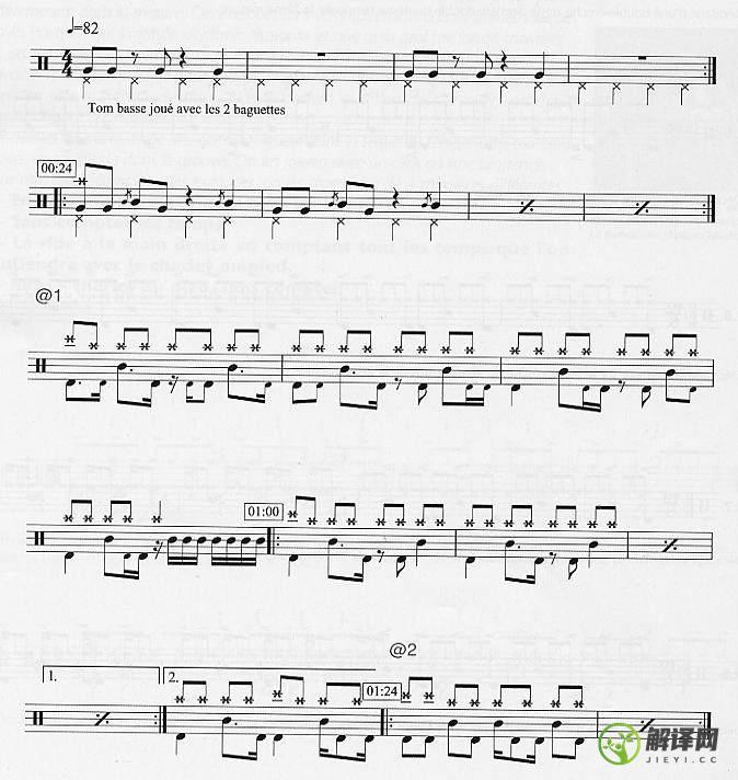 Cochise吉他谱,原版歌曲,简单未知调弹唱教学,六线谱指弹简谱2张图